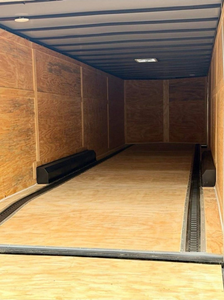 New 2026 GRACE PRO 8.5X32FT ENCLOSED TRAILER 6FT 6 INTERIOR HEIGHT TRIPLE 5200LB AXLES