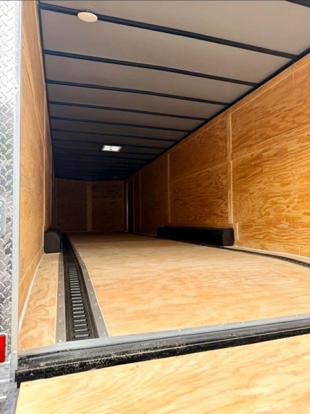 New 2026 GRACE PRO 8.5X32FT ENCLOSED TRAILER 6FT 6 INTERIOR HEIGHT TRIPLE 5200LB AXLES