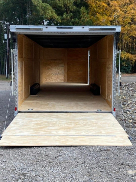 New 2026 GRACE PRO 8.5X26FT V-NOSE ENCLOSED TRAILER 6FT6 INTERIOR 5200LB AXLES