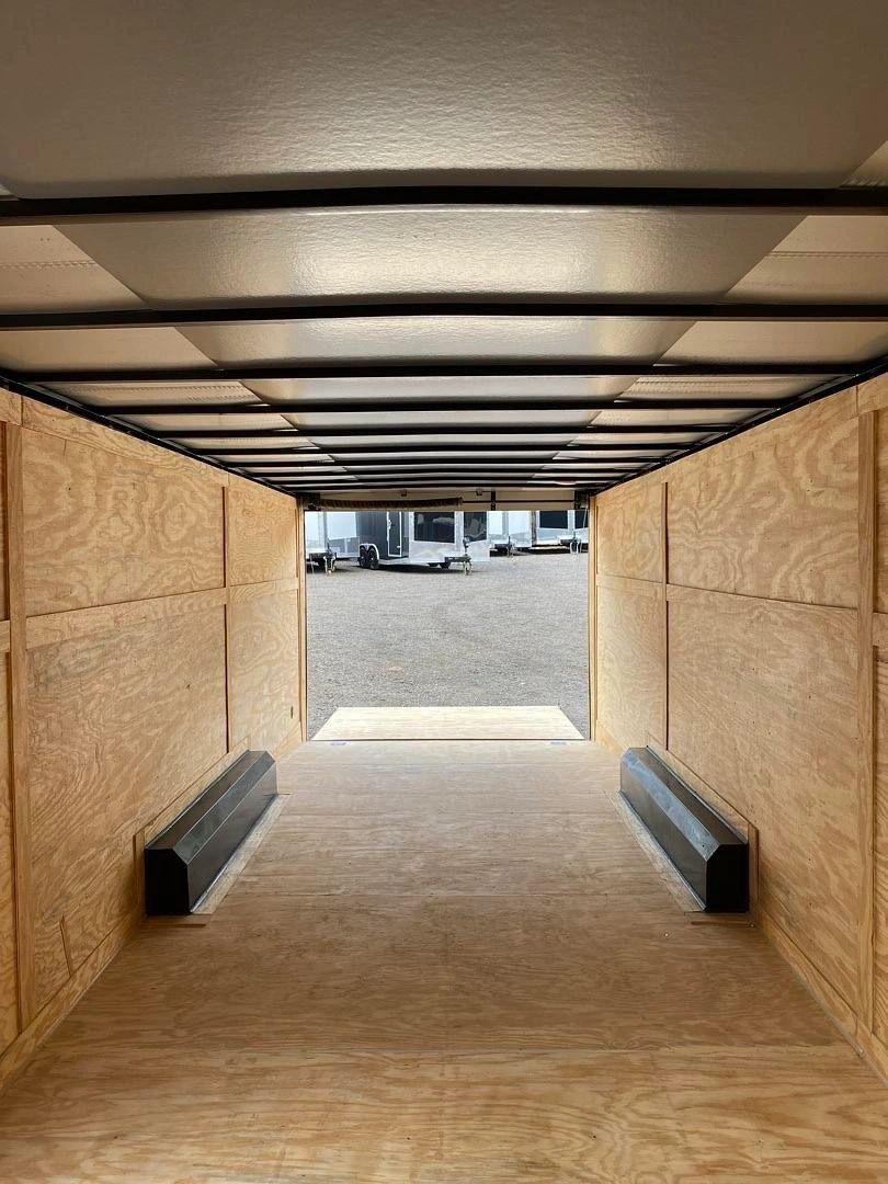 New 2026 GRACE PRO 8.5X24FT V-NOSE ENCLOSED TRAILER 6FT6 INTERIOR HEIGHT 3500LB AXLES