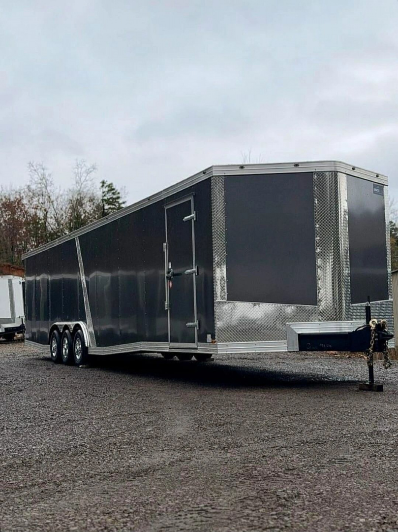 New 2026 CYNERGY 2 8.5X36FT ENCLOSED DOUBLE RACE TRAILER 6FT6 INTERIOR HEIGHT