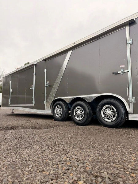 New 2026 CYNERGY 2 8.5X36FT ENCLOSED DOUBLE RACE TRAILER 6FT6 INTERIOR HEIGHT