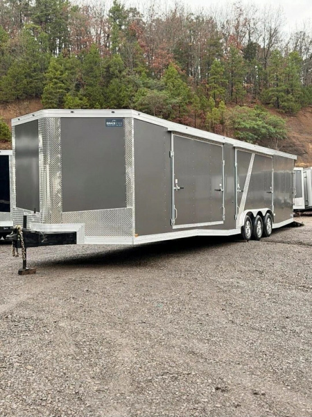 New 2026 CYNERGY 2 8.5X36FT ENCLOSED DOUBLE RACE TRAILER 6FT6 INTERIOR HEIGHT