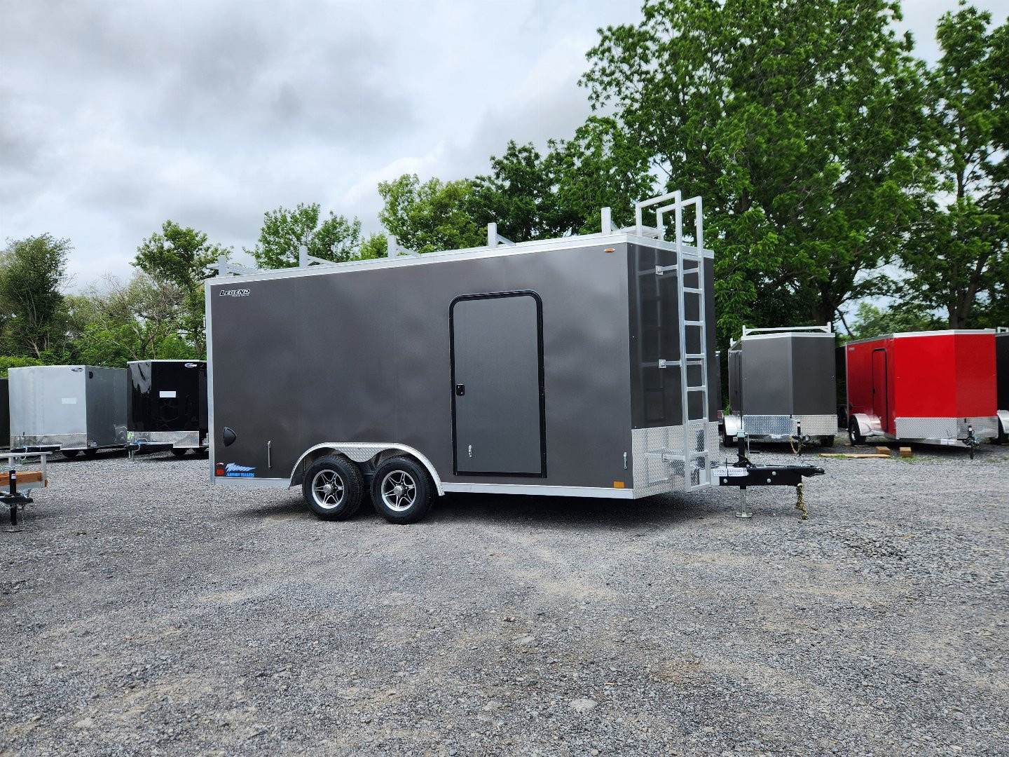 New 2026 LEGEND TRAILERS 8.5X18TVTA52 Cargo / Enclosed Trailer