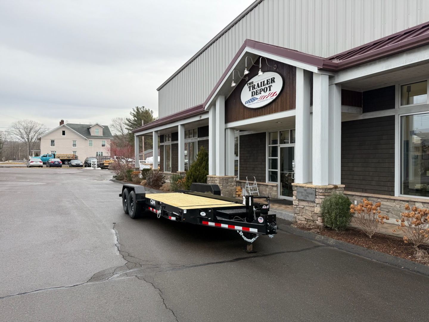 New CAM Superline 7' x 20' Split Tilt Trailer 15.4K