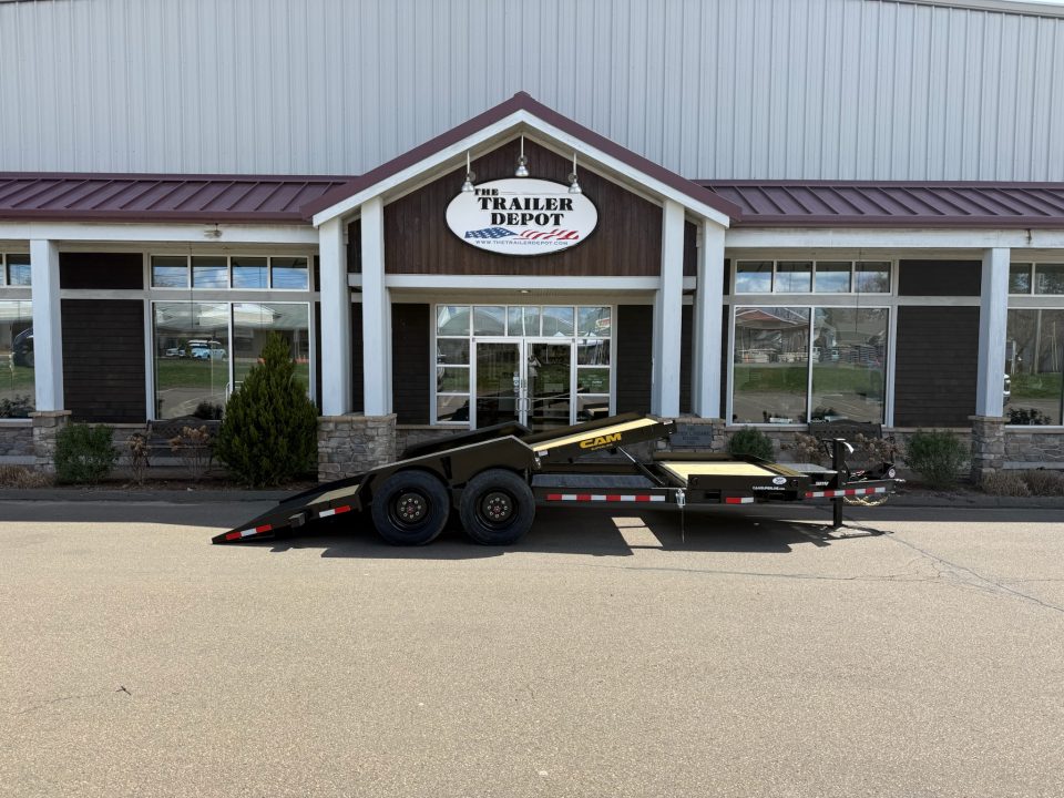 New CAM Superline 7' x 20' Split Tilt Trailer 17.6K
