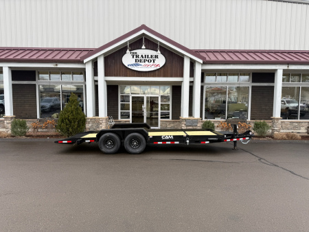 New CAM Superline 7' x 20' Split Tilt Trailer 15.4K