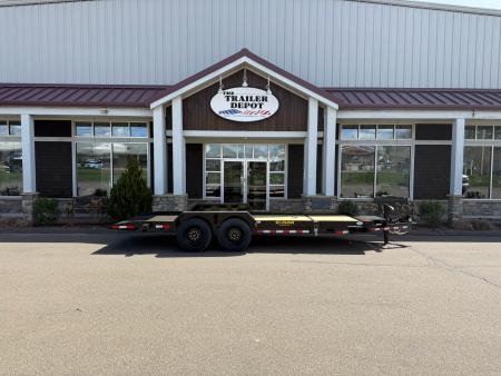 New CAM Superline 7' x 20' Split Tilt Trailer 17.6K