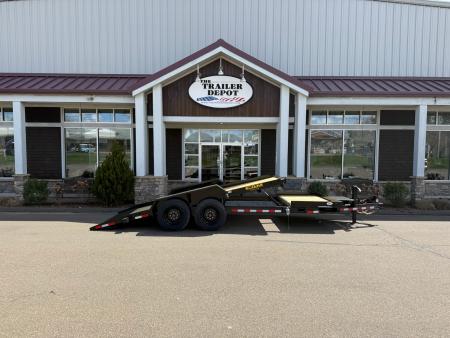 New CAM Superline 7' x 20' Split Tilt Trailer 17.6K