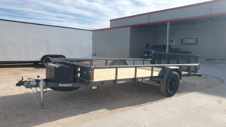 New 2026 Diamond C 77 x14' BP Venture Edition Utility Trailer - PSA106