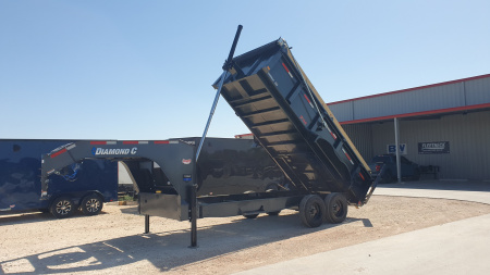 New 2026 Diamond C 82 x16' GN HD Low Profile Telescopic Dump w/ 32  Sides - LPT-GN210 Pacesetter Edition