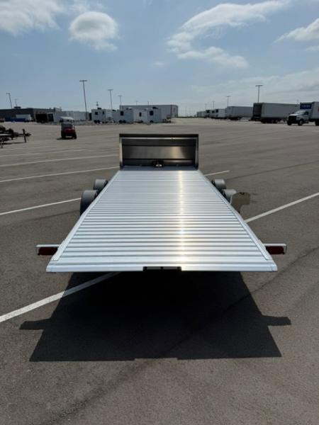 New Timpte Motorsports 720 EZ Load Aluminum 20' Car Hauler Trailer: 7K GVWR, Winch, Rock Guard, Solar, Spare
