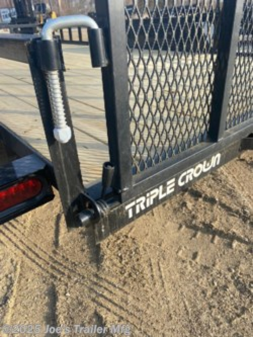 New 2025 Triple Crown Trailers ATV7X18TA ATV Trailer
