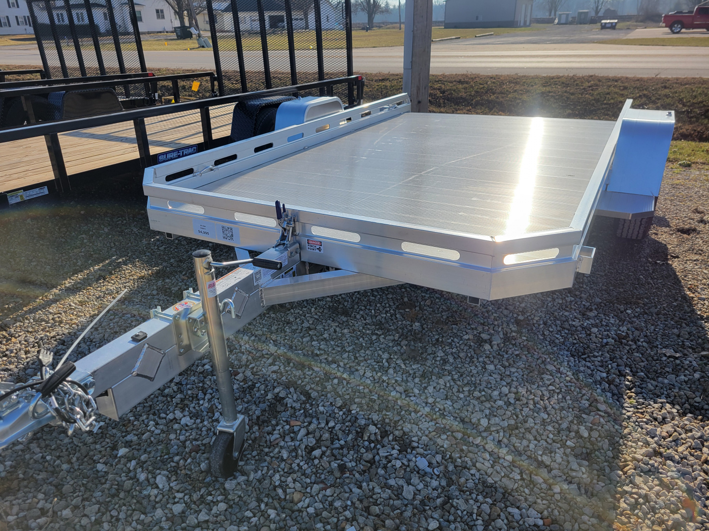 New 2027 Aluma 7712 Heavy Tilt Single Axle Trailer