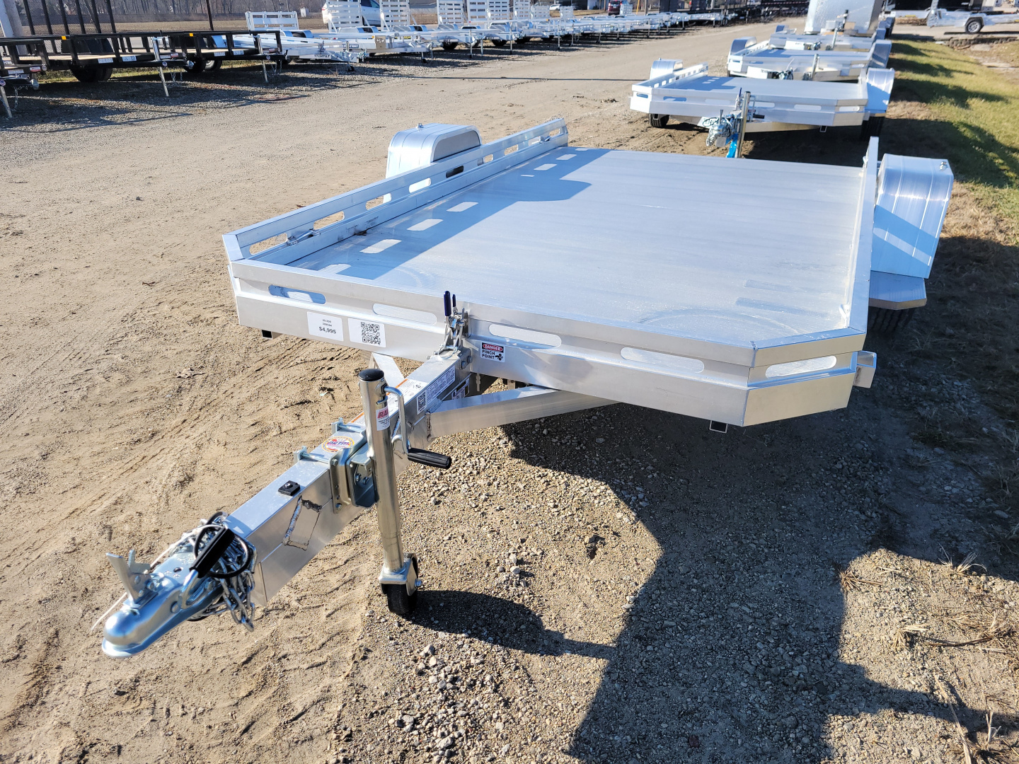 New 2026 Aluma 7712 Heavy Tilt Single Axle Trailer