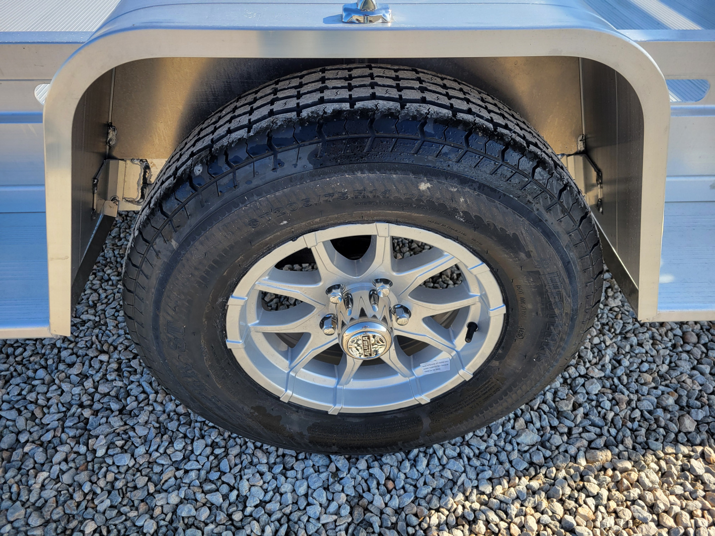 New 2026 Aluma 7814 Single Axle Straight Tailgate Utility Trailer