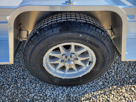 New 2026 Aluma 7814 Single Axle Straight Tailgate Utility Trailer