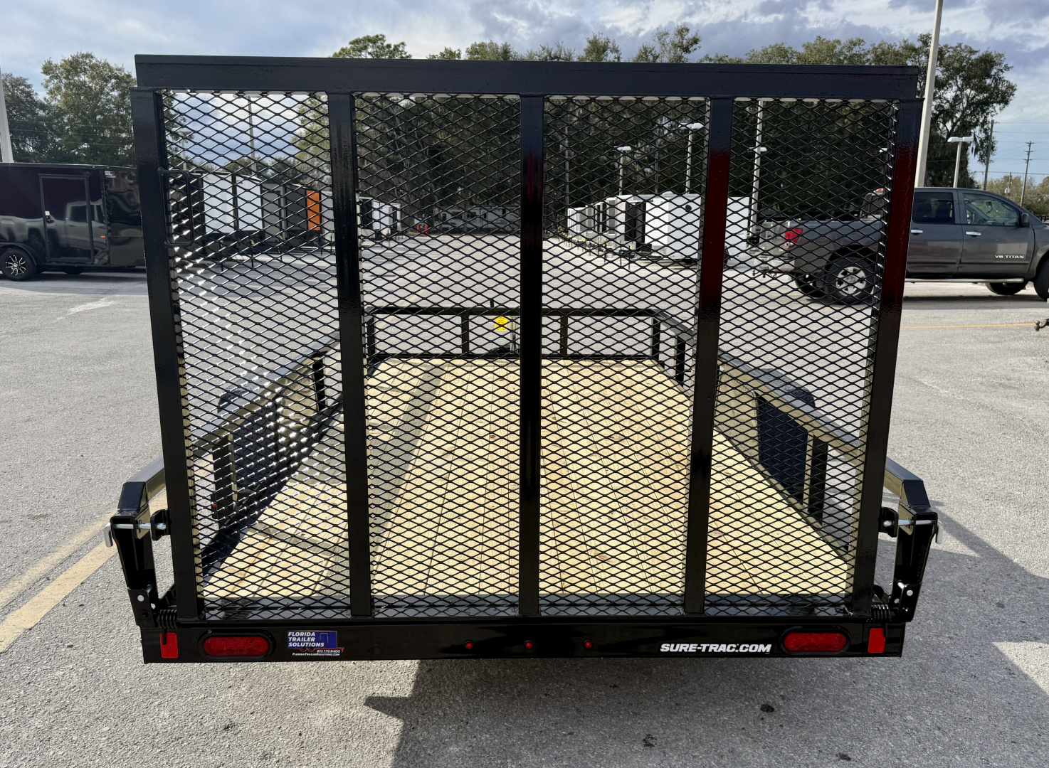 New 2026 Sure-Trac 6x12 Tube Top 3K Utility Trailer