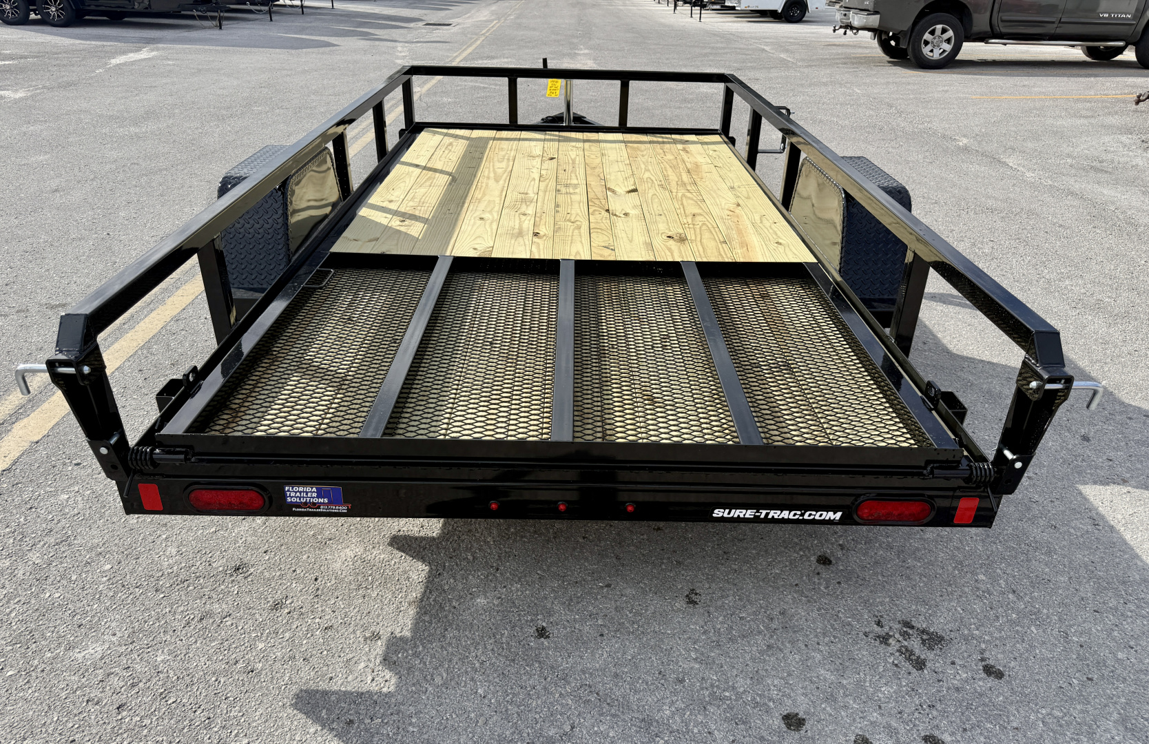 New 2026 Sure-Trac 6x12 Tube Top 3K Utility Trailer