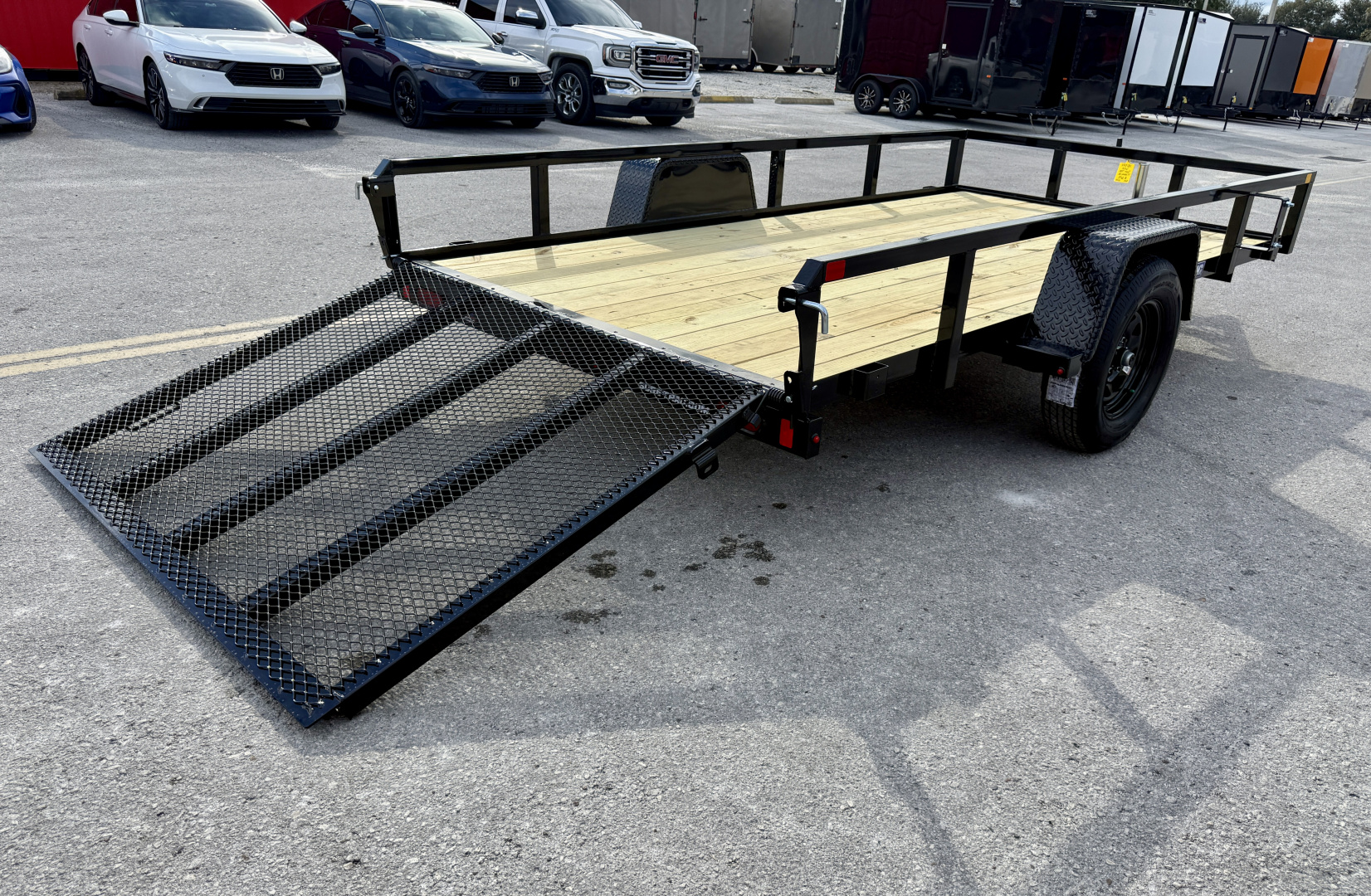 New 2026 Sure-Trac 6x12 Tube Top 3K Utility Trailer