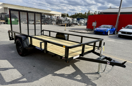 New 2026 Sure-Trac 6x12 Tube Top 3K Utility Trailer