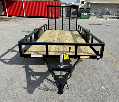 New 2026 Sure-Trac 6x12 Tube Top 3K Utility Trailer