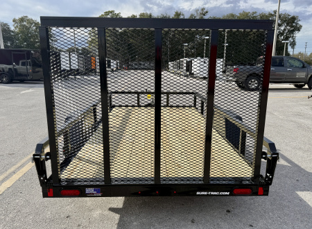 New 2026 Sure-Trac 6x12 Tube Top 3K Utility Trailer