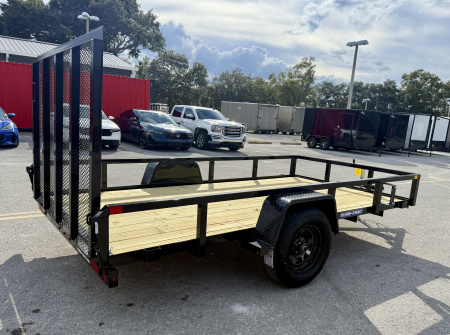 New 2026 Sure-Trac 6x12 Tube Top 3K Utility Trailer