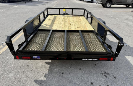 New 2026 Sure-Trac 6x12 Tube Top 3K Utility Trailer