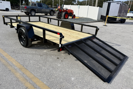 New 2026 Sure-Trac 6x12 Tube Top 3K Utility Trailer