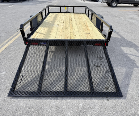 New 2026 Sure-Trac 6x12 Tube Top 3K Utility Trailer