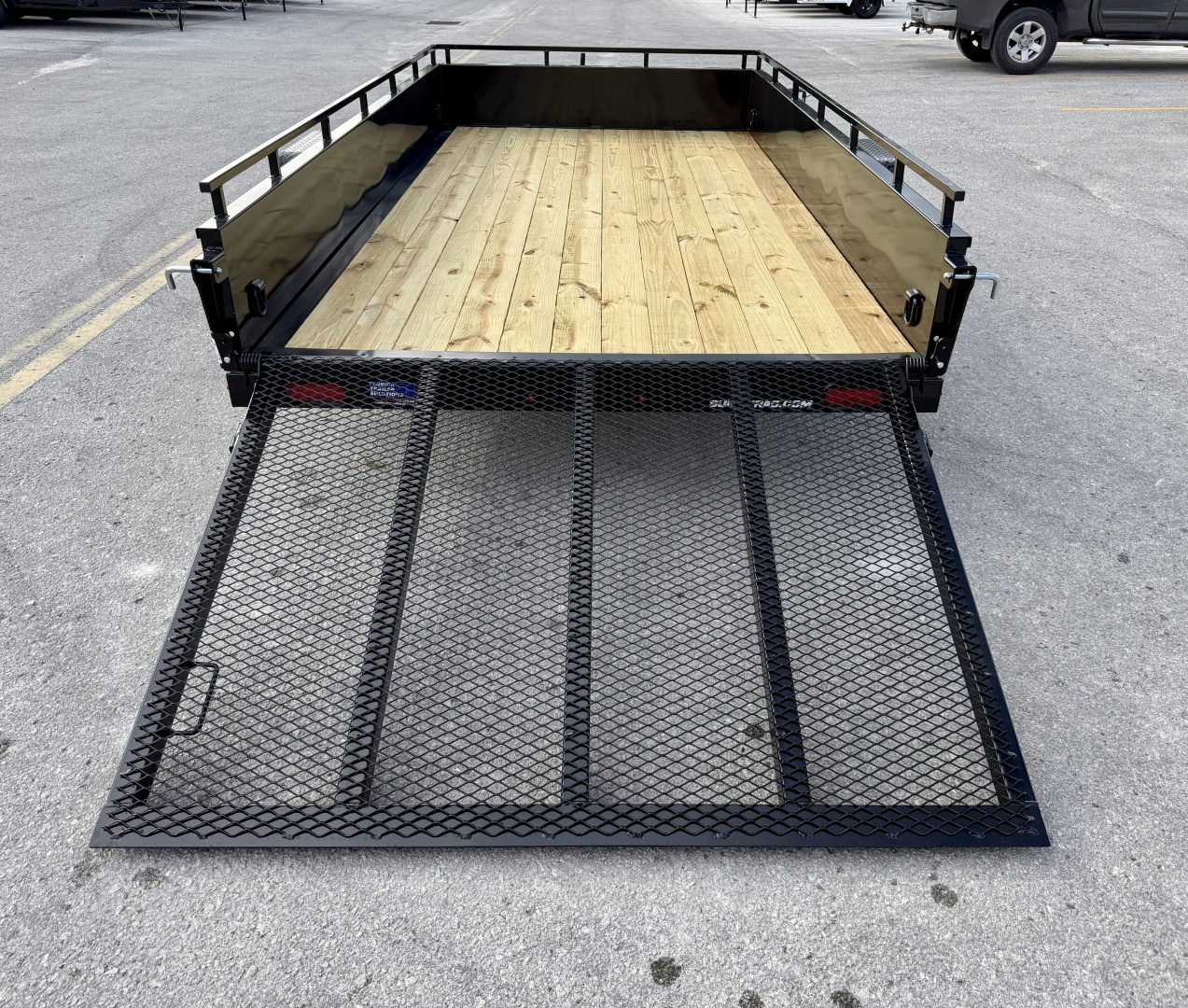 New 2026 Sure-Trac 6x12 Steel High Side 3K Utility Trailer