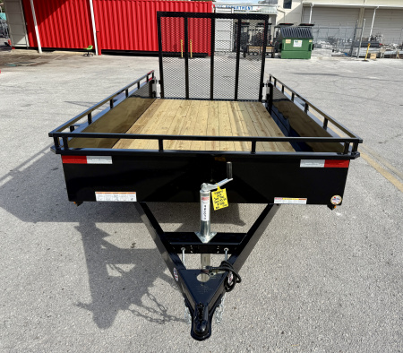 New 2026 Sure-Trac 6x12 Steel High Side 3K Utility Trailer