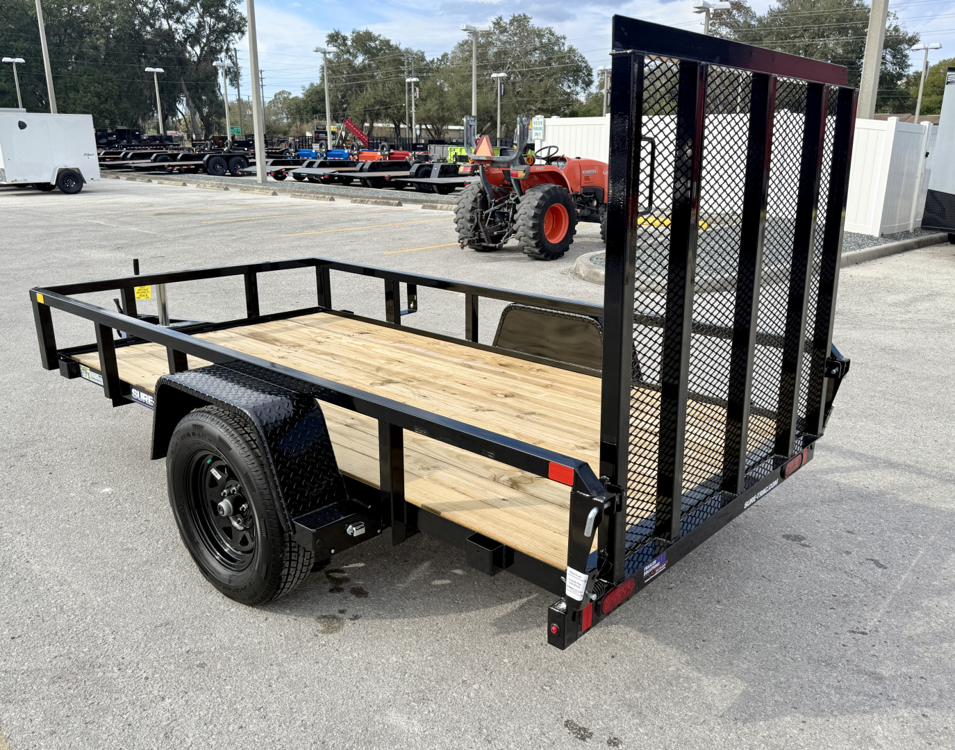 New 2026 Sure-Trac 5x10 Tube Top 3K Utility Trailer
