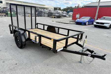 New 2026 Sure-Trac 5x10 Tube Top 3K Utility Trailer