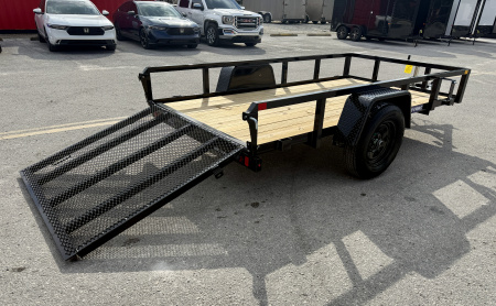New 2026 Sure-Trac 5x10 Tube Top 3K Utility Trailer