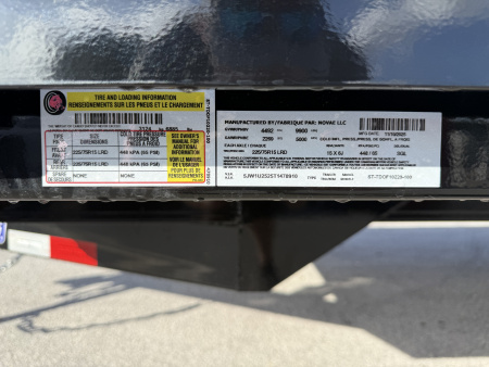 New 2026 Sure-Trac 8.5x20 LP Flatbed 10K Deckover Trailer