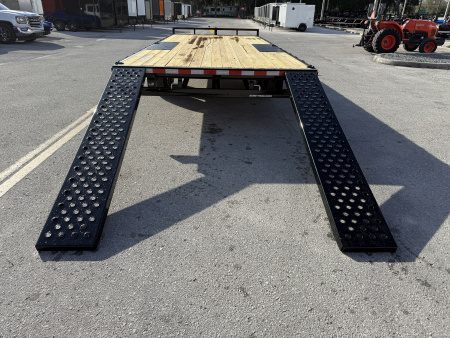 New 2026 Sure-Trac 8.5x20 LP Flatbed 10K Deckover Trailer