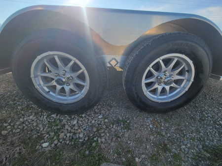 New 2026 Aluma 7814 Tandem Axle Electric Brakes Utility Trailer