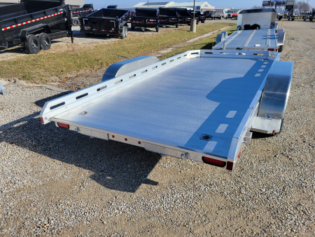 New 2026 Aluma 7814 Tandem Axle Electric Brakes Utility Trailer
