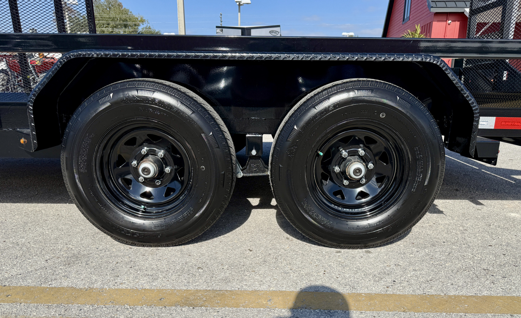 New 2026 Sure-Trac 7x16 Tube Top 10K Utility Trailer