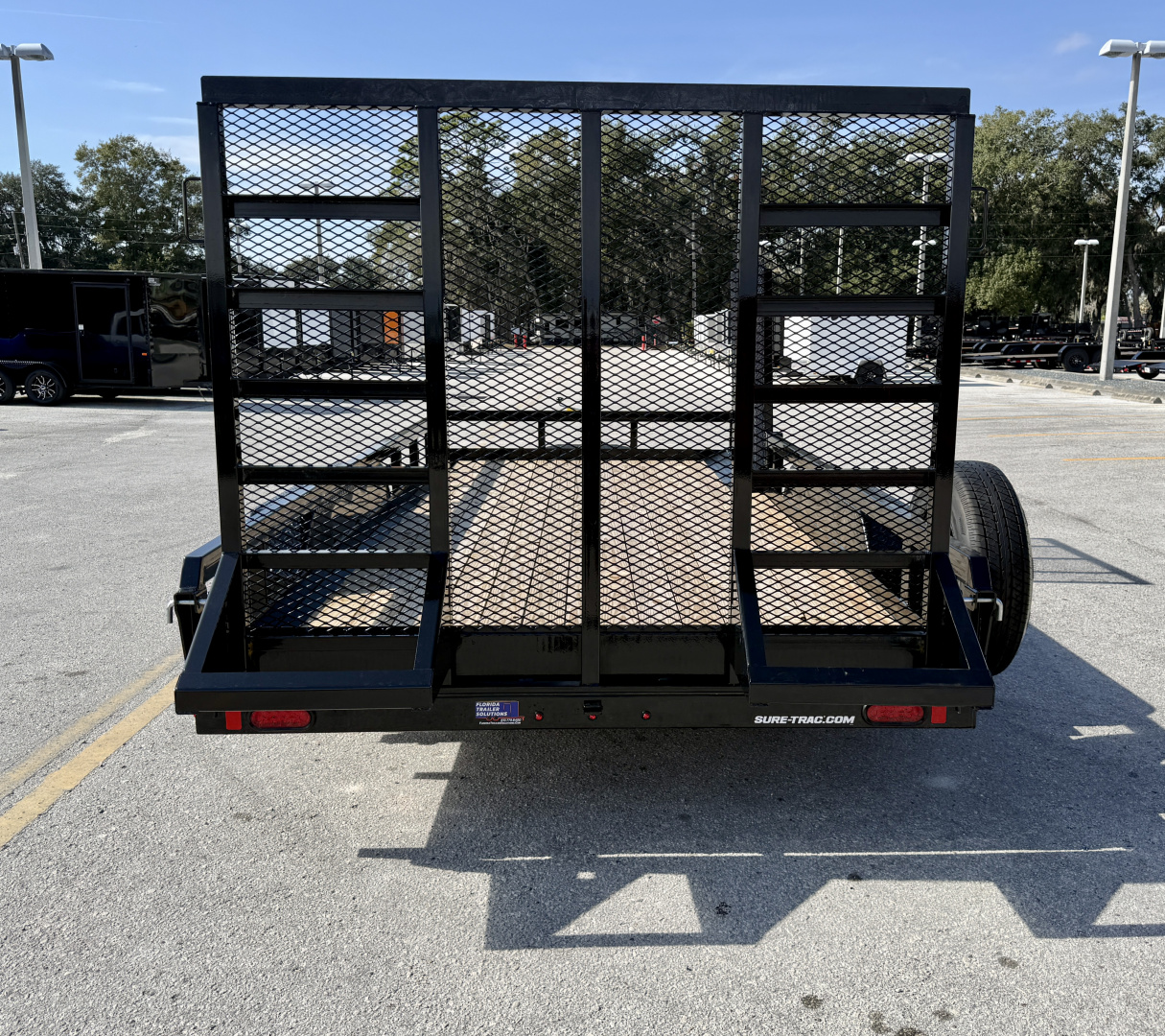 New 2026 Sure-Trac 7x16 Tube Top 10K Utility Trailer