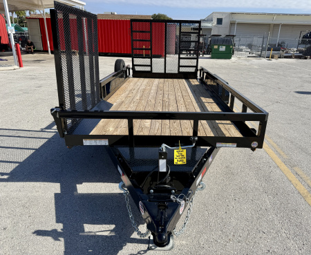 New 2026 Sure-Trac 7x16 Tube Top 10K Utility Trailer