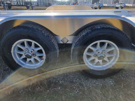 New 2026 Aluma 7814 Tandem Axle Electric Brakes Utility Trailer