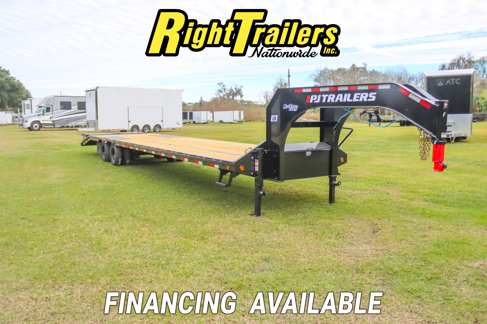 New 2026 8.5X40 PJ GOOSENECK EQUIPMENT TRAILER