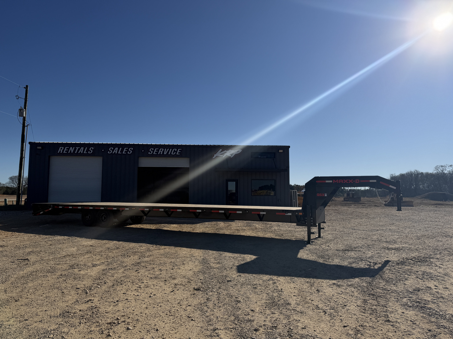 New 2026 MAXX-D GSX10240 MR Flatbed Trailer