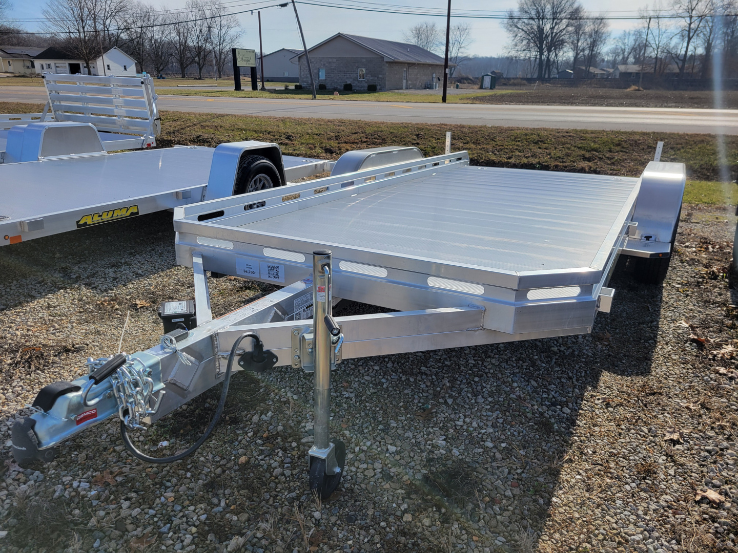 New 2027 Sure-Trac 7816 Tandem Axle Electric Brakes Utility Trailer