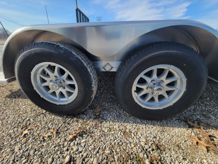 New 2027 Sure-Trac 7816 Tandem Axle Electric Brakes Utility Trailer