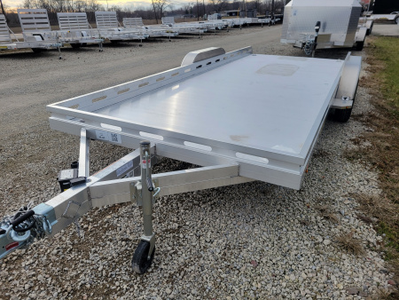 New 2027 Aluma 8018 Tandem Axle Electric Brakes Utility Trailer