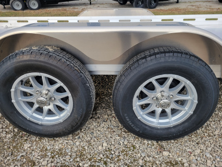 New 2027 Aluma 8018 Tandem Axle Electric Brakes Utility Trailer